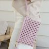 Accessories Salty Crush | Dotty Clutch - Neutral Pink