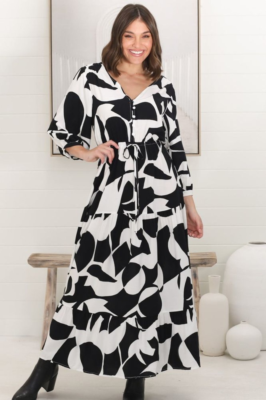 Dresses Salty Crush | Irena Maxi Dress - White