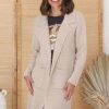 Jackets/Knitwear Salty Crush | Darby Cardigan - Sand