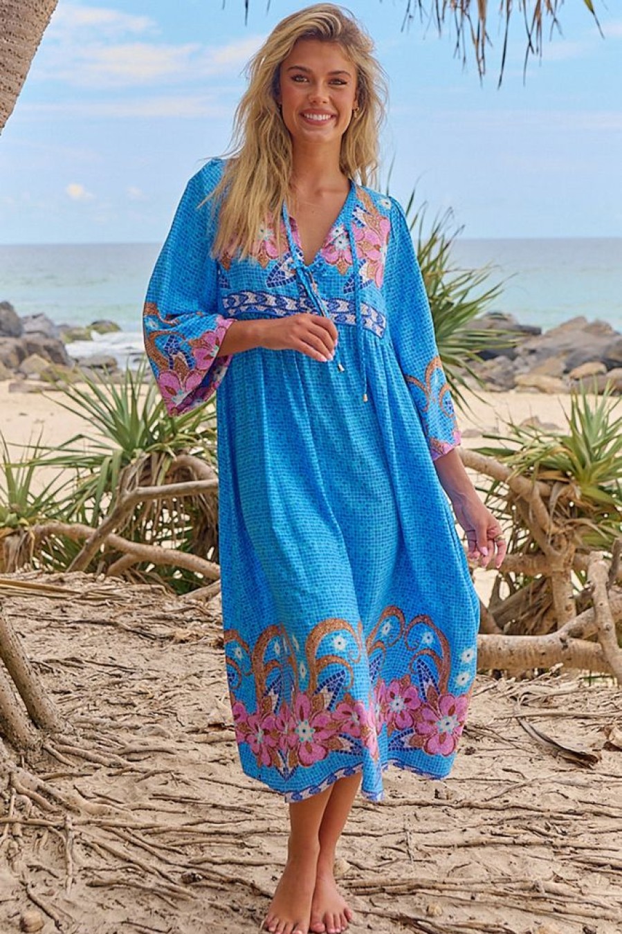 Jaase jaase | Penny - Clovelly Midi Dress