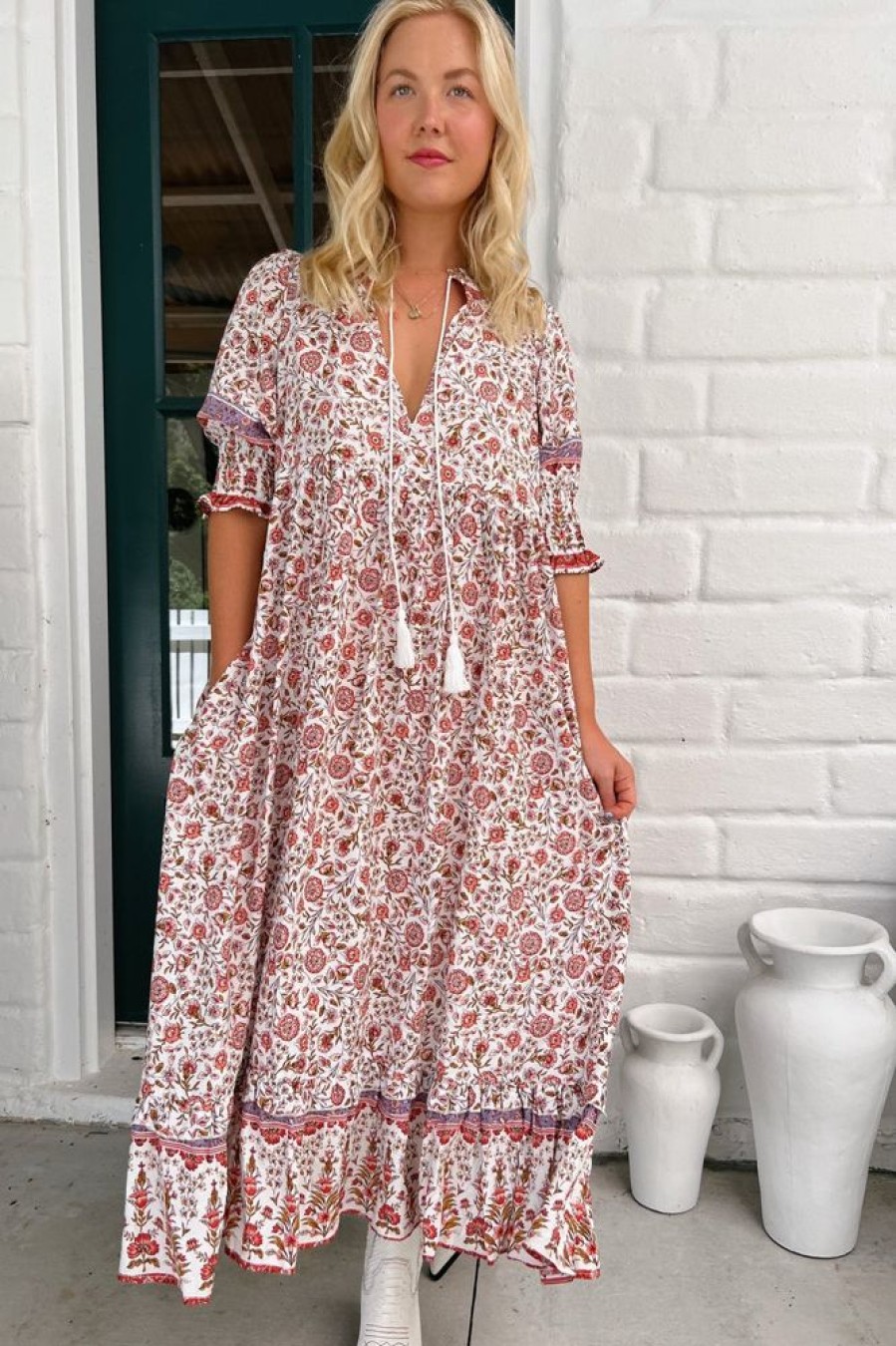 Dresses JAASE | Kora - Love Letters Midi Dress