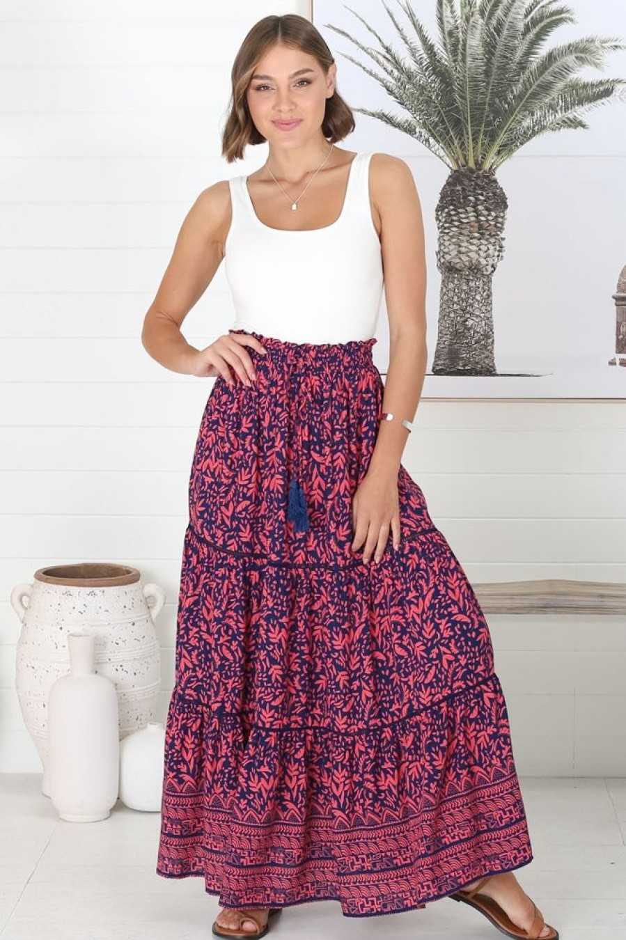 Bottoms Salty Crush | Lanta Maxi Skirt