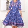 Jaase JAASE | Eve - Bluey Midi Dress