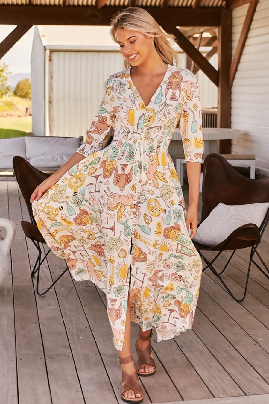 Dresses JAASE | Indiana - Fantasy Maxi Dress