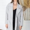 Jackets/Knitwear Salty Crush | Kierce Cardigan - Grey