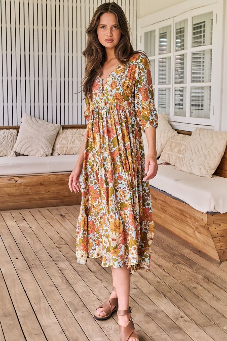 Jaase JAASE | Eve - Mimosa Midi Dress