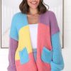 Jackets/Knitwear Salty Crush | Katey Cardigan - Coral