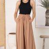 Bottoms Salty Crush | Charli Pants - Camel