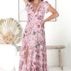 Jaase JAASE | Carmen - Pink Lotus Maxi Dress