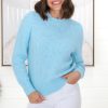 Jackets/Knitwear Salty Crush | Veronica Jumper - Sky Blue