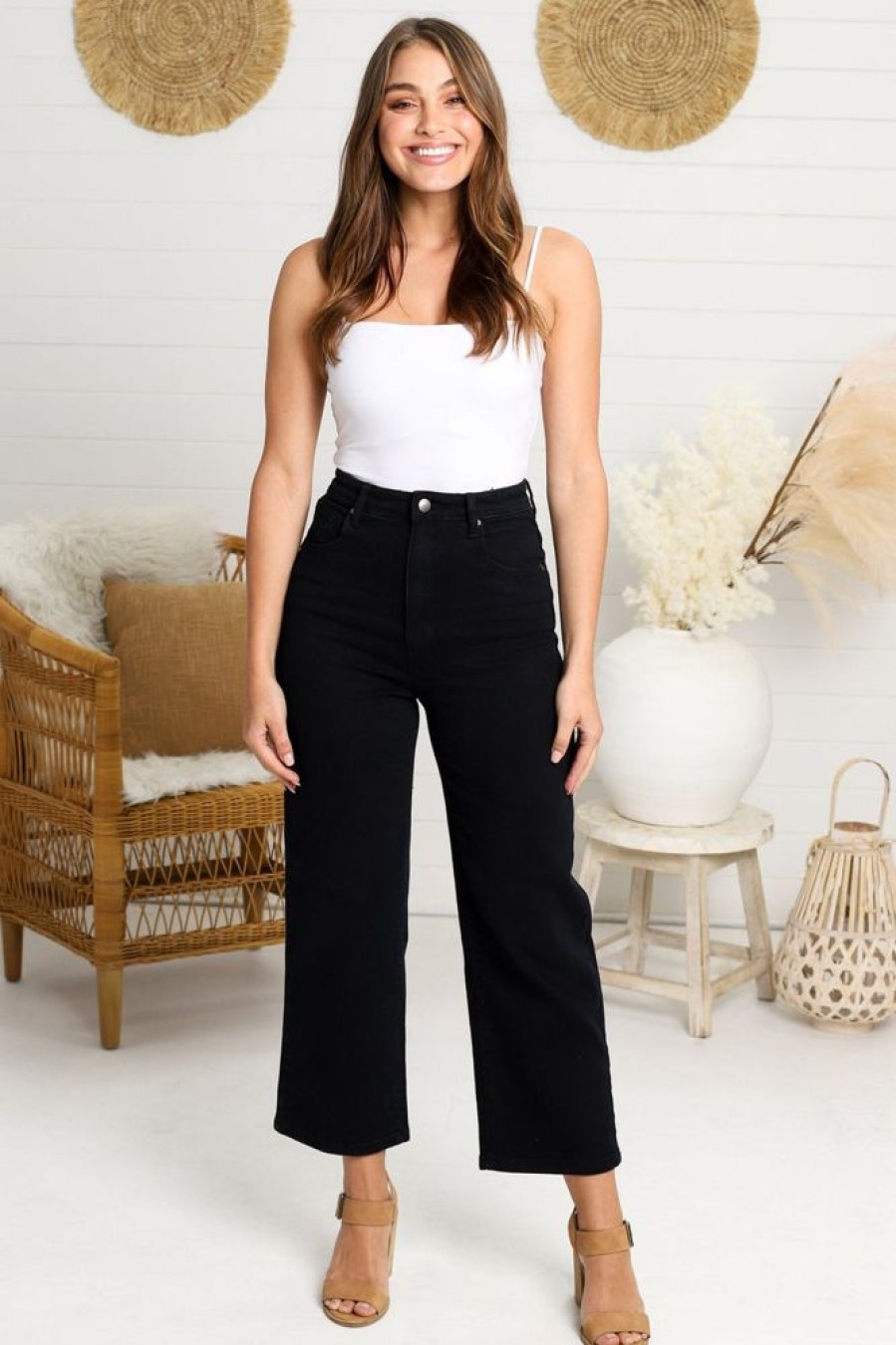 Bottoms Salty Crush | Ryker Jeans - Black