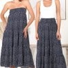 Bottoms Salty Crush | Bell Maxi Skirt/Midi Dress