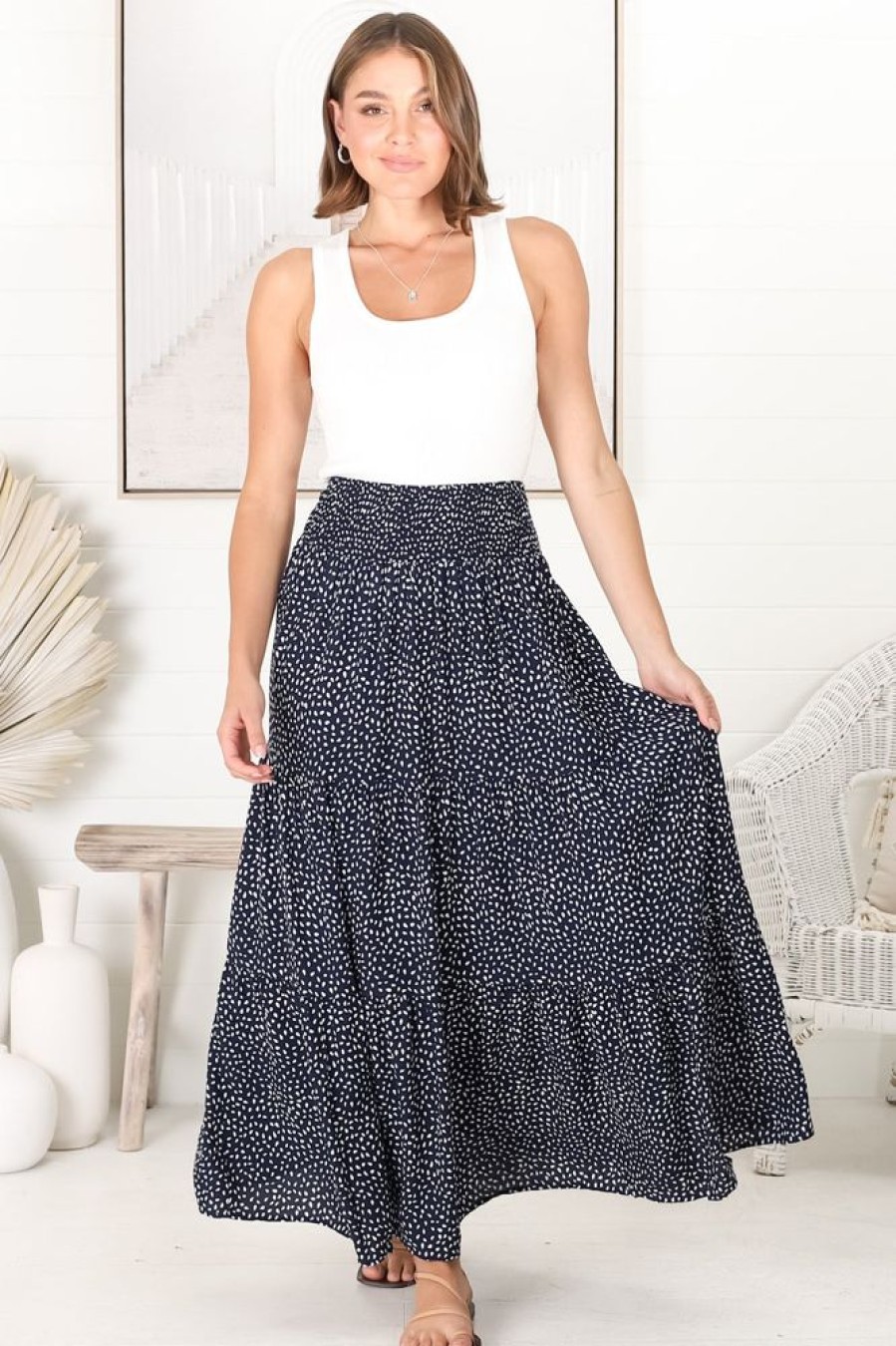Bottoms Salty Crush | Bell Maxi Skirt/Midi Dress