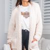 Jackets/Knitwear Salty Crush | Toolara Cardigan - Cream
