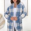 Jackets/Knitwear Salty Crush | Adelen Cardigan - Blue
