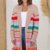 Jackets/Knitwear Salty Crush | Kodie Cardigan - Camel