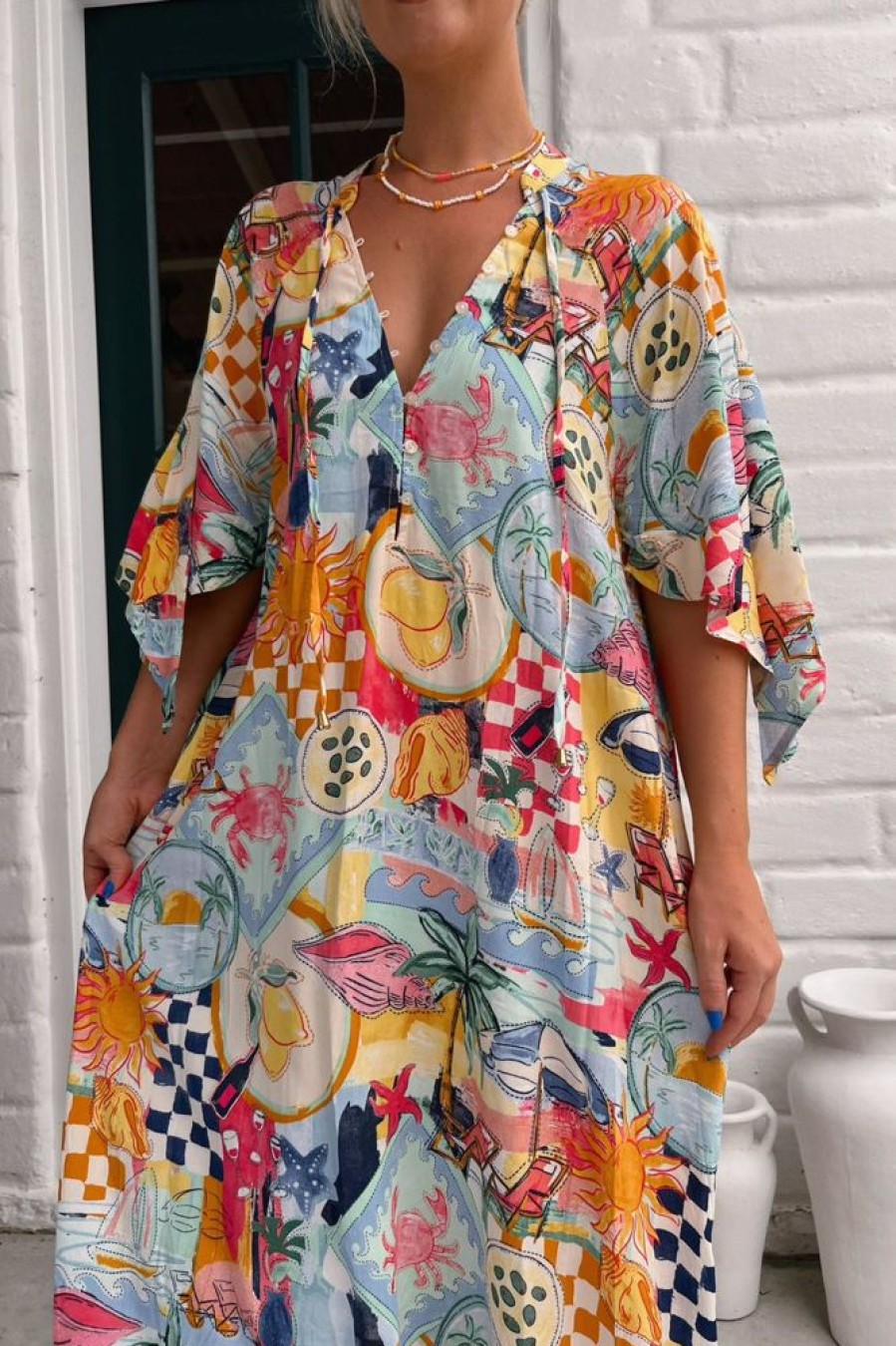 Dresses JAASE | Bree - Santa Maria Maxi Dress