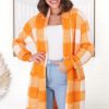 Jackets/Knitwear Salty Crush | Adelen Cardigan - Orange