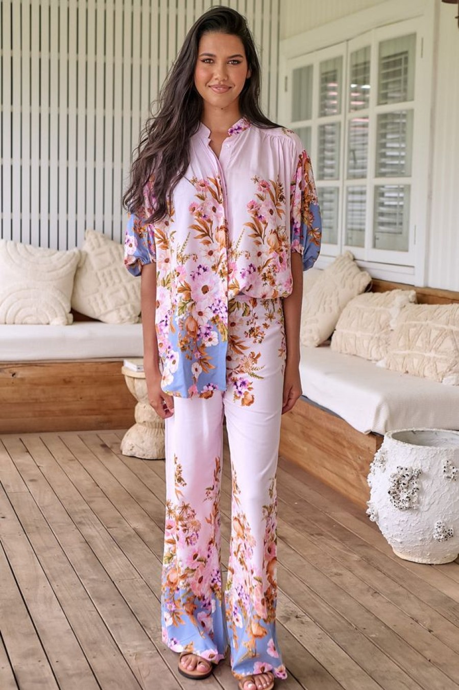Bottoms JAASE | Jax - French Rose Pants