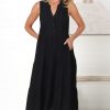 Dresses Salty Crush | Aurora Midi Dress - Black
