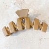 Accessories ANGELS WHISPER | Brooke Wavy Claw Clip - Beige