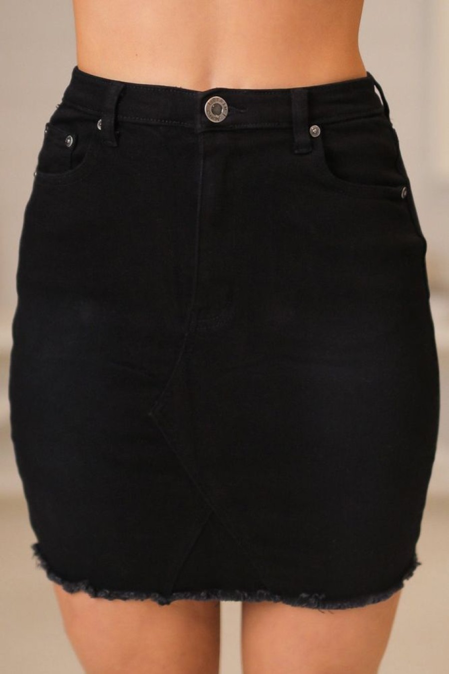 Bottoms Salty Crush | Laura Mini Skirt - Black