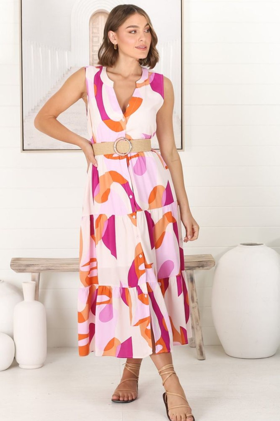 Dresses Salty Crush | Fifi - Shelby Midi Dress
