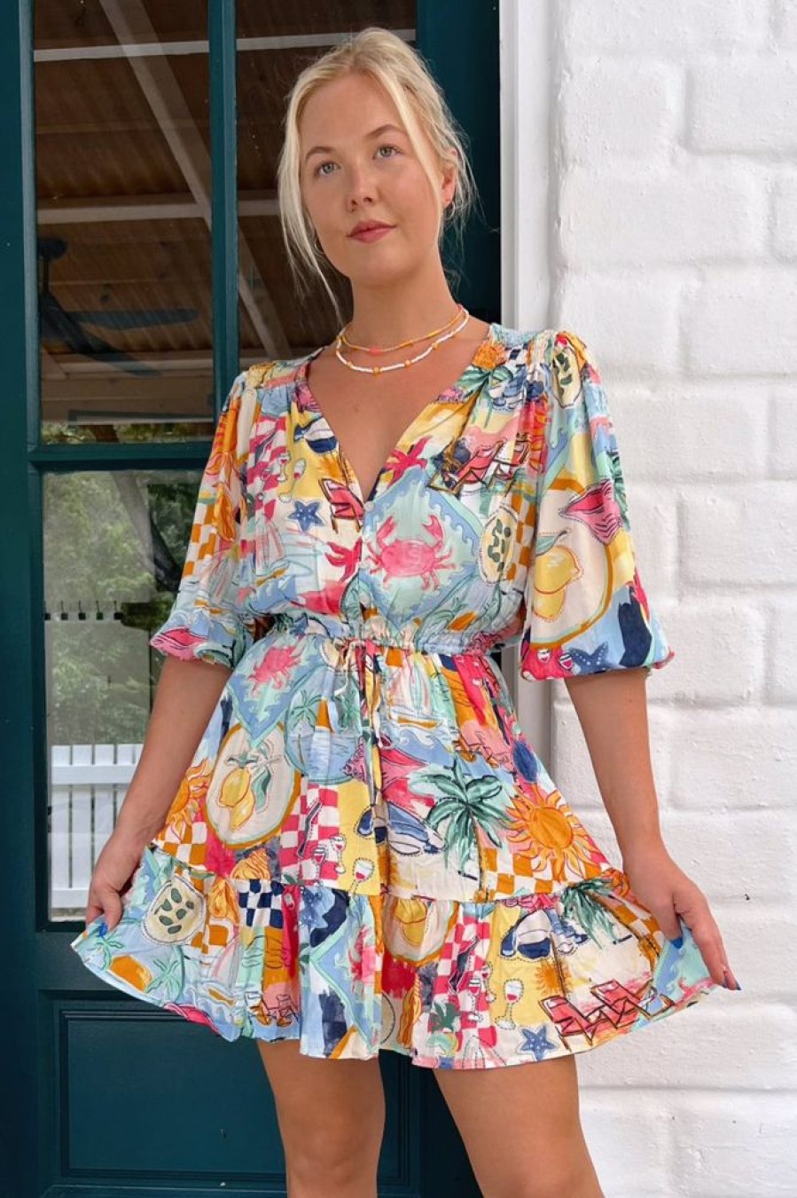 Dresses jaase | Taylor - Santa Maria Mini Dress