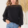 Jackets/Knitwear Salty Crush | Zinna Jumper - Black