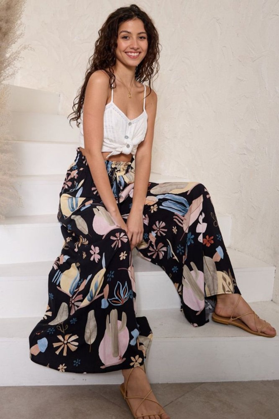 Bottoms Salty Crush | Charli Pants - Nevada Print
