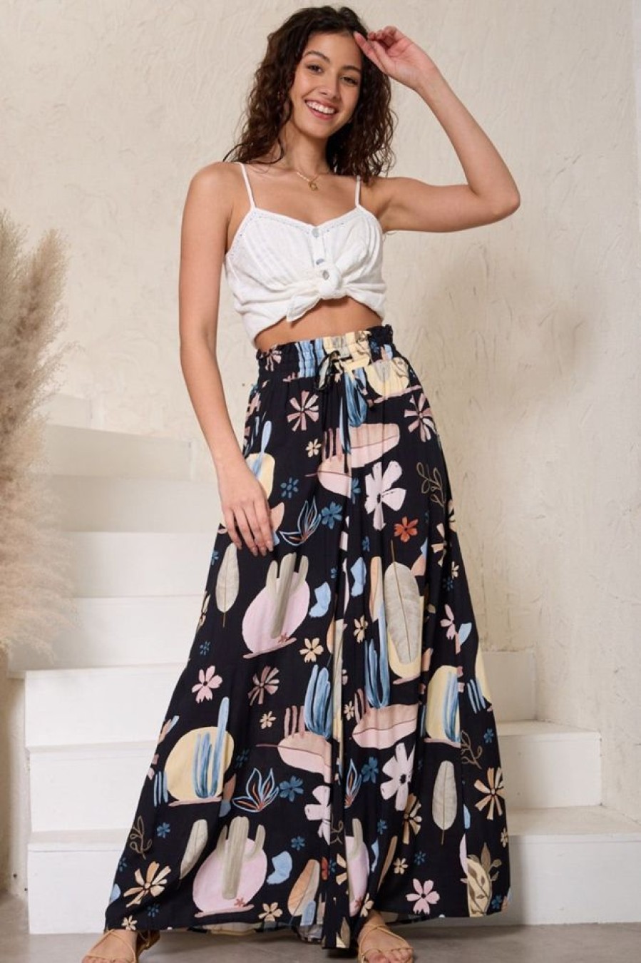Bottoms Salty Crush | Charli Pants - Nevada Print