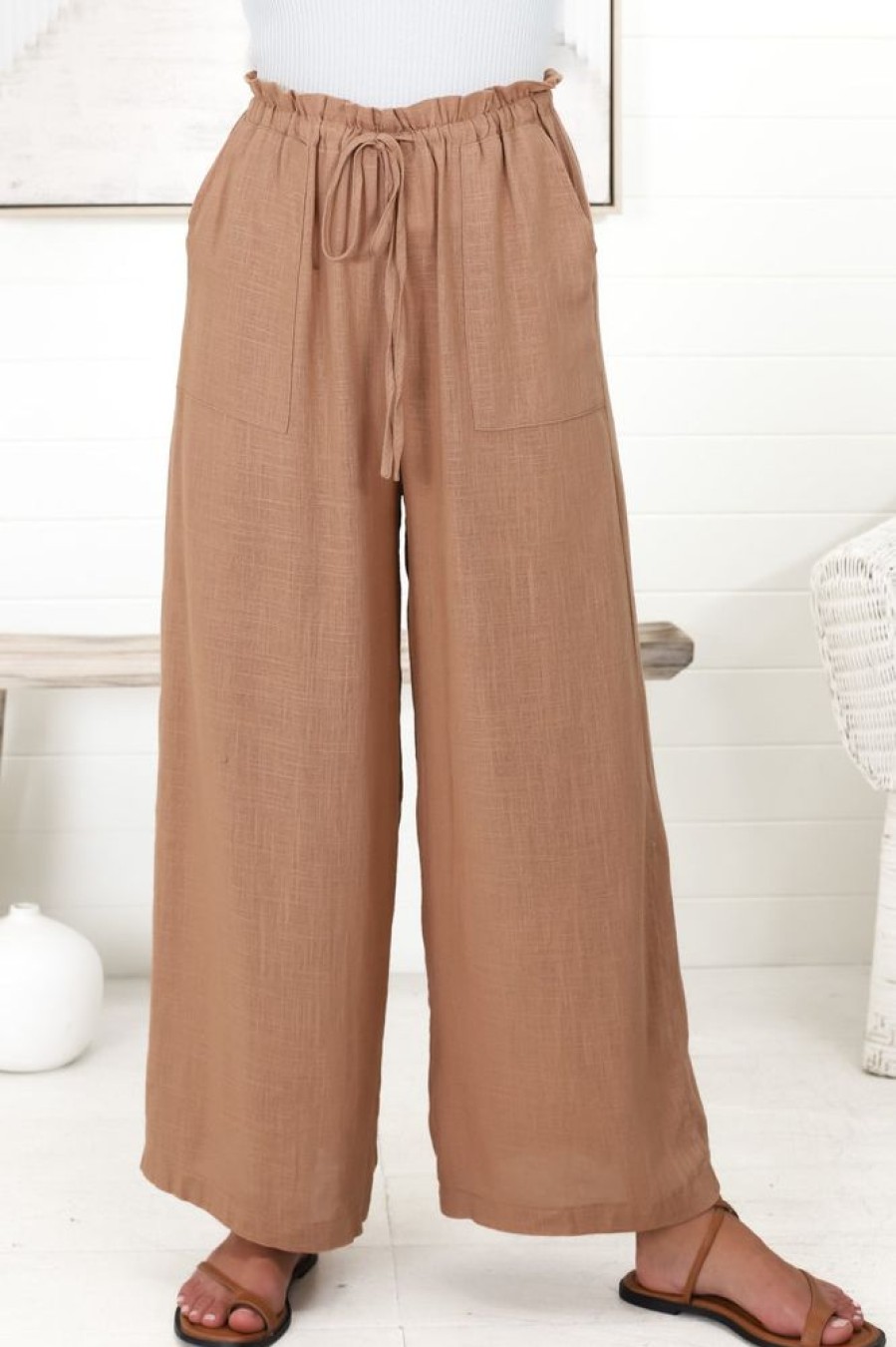 Bottoms Salty Crush | Falco Pants - Tan