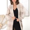 Jackets/Knitwear Salty Crush | Adelen Cardigan - Sand