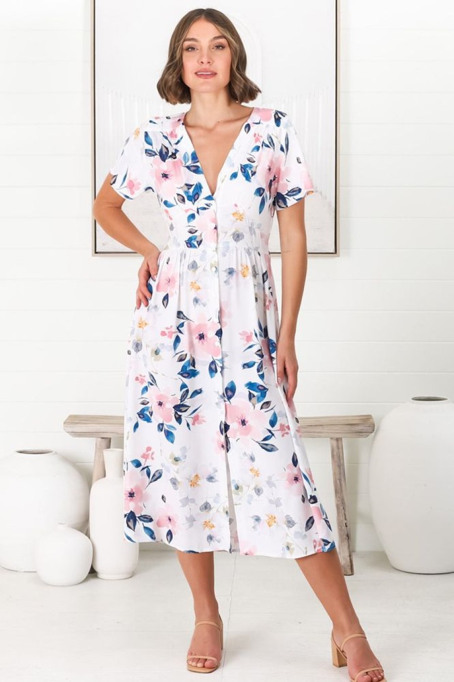 Dresses Salty Crush | Anais - Teagan Midi Dress