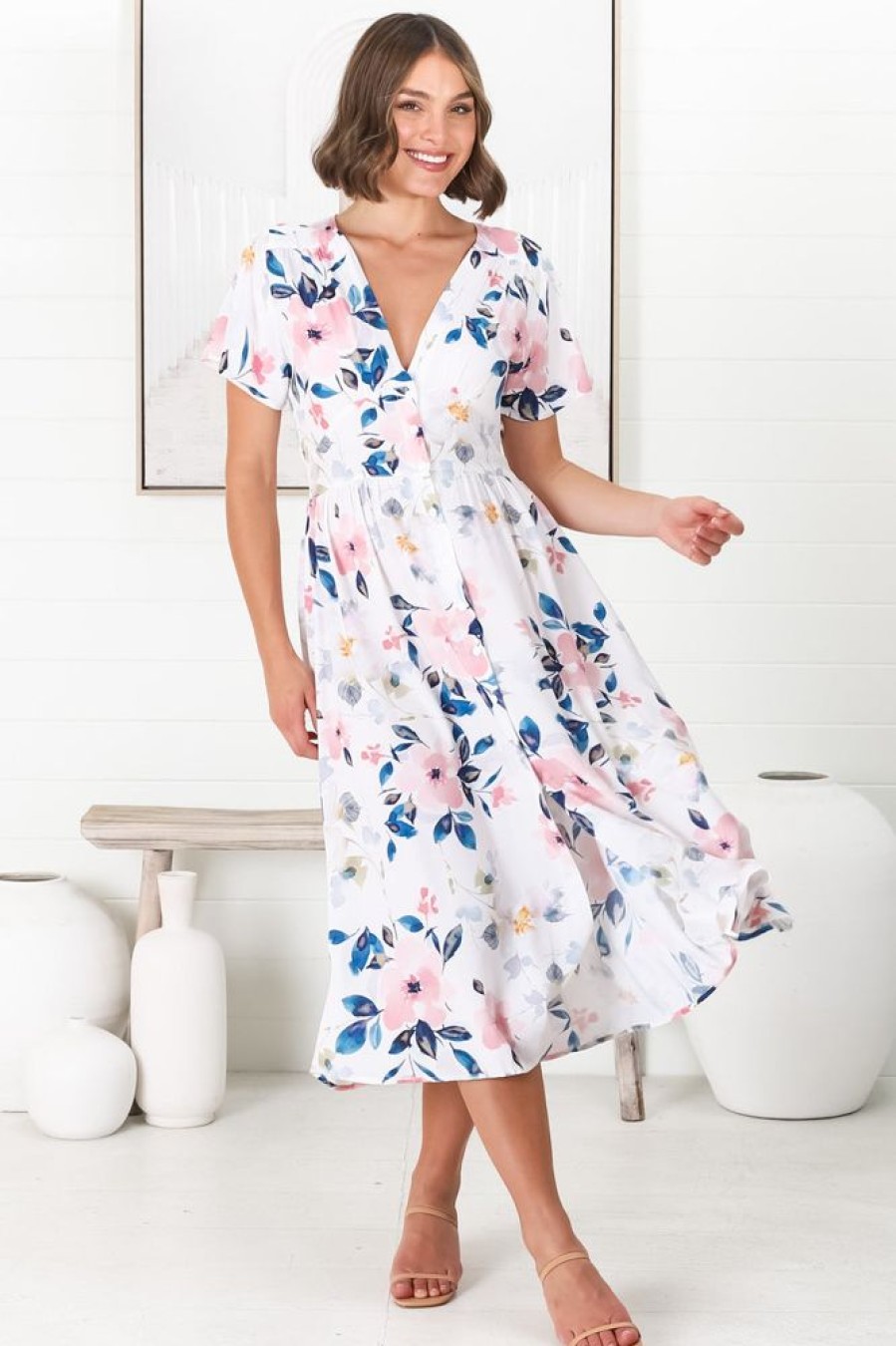 Dresses Salty Crush | Anais - Teagan Midi Dress