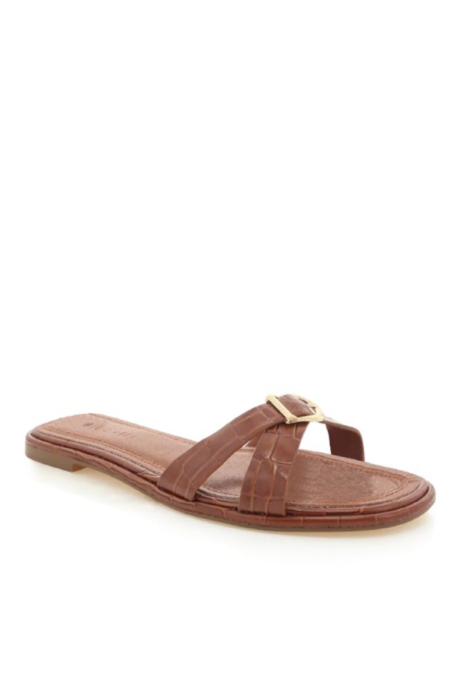 Accessories BILLINI | Perline Sandal - Dark Tan Croc