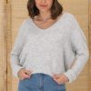 Jackets/Knitwear Salty Crush | Carol Knit Top - Grey
