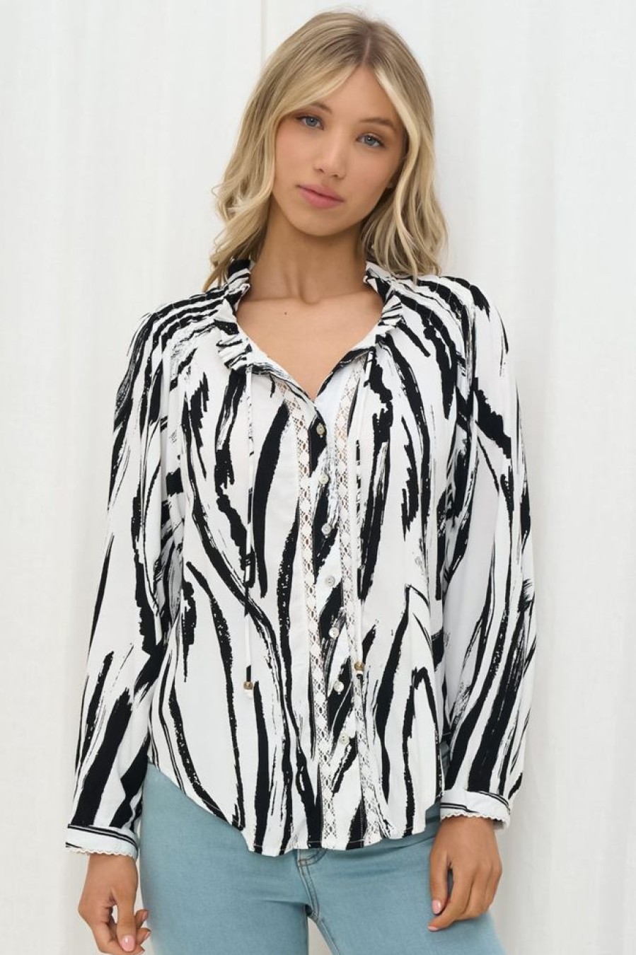 Tops Salty Crush | Elleney Blouse