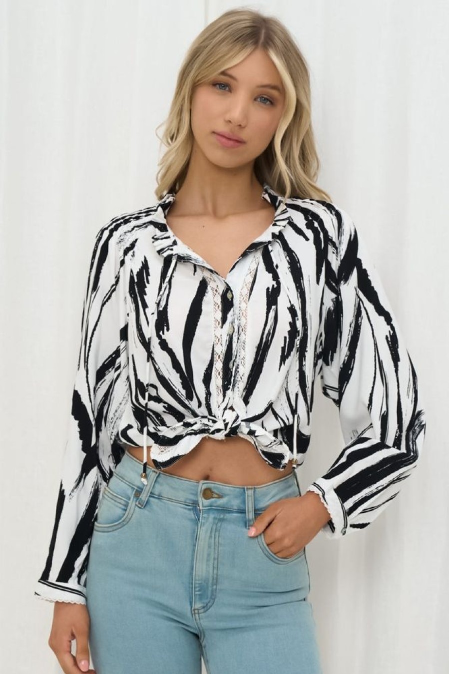 Tops Salty Crush | Elleney Blouse