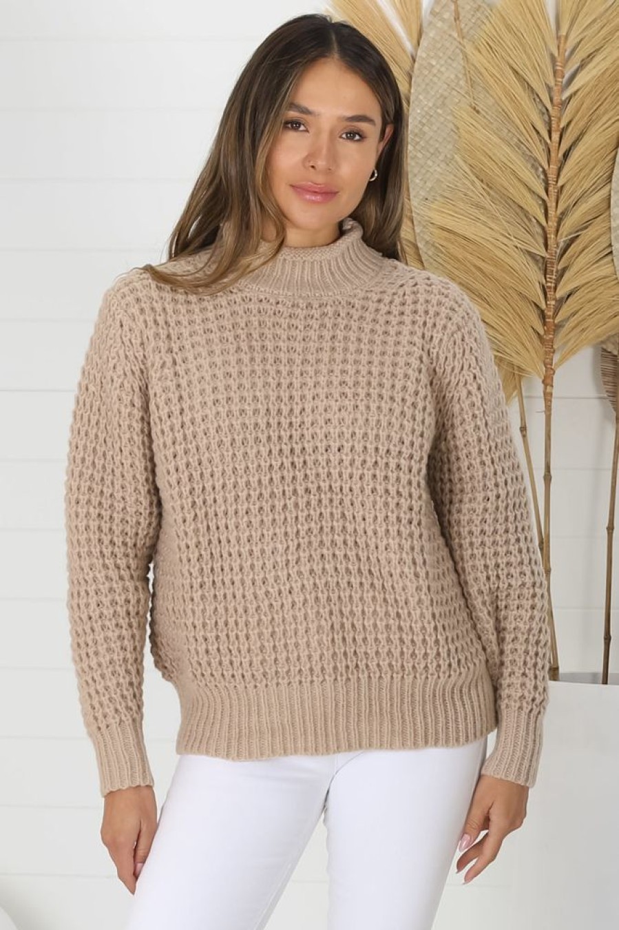 Jackets/Knitwear Salty Crush | Dexter Jumper - Beige