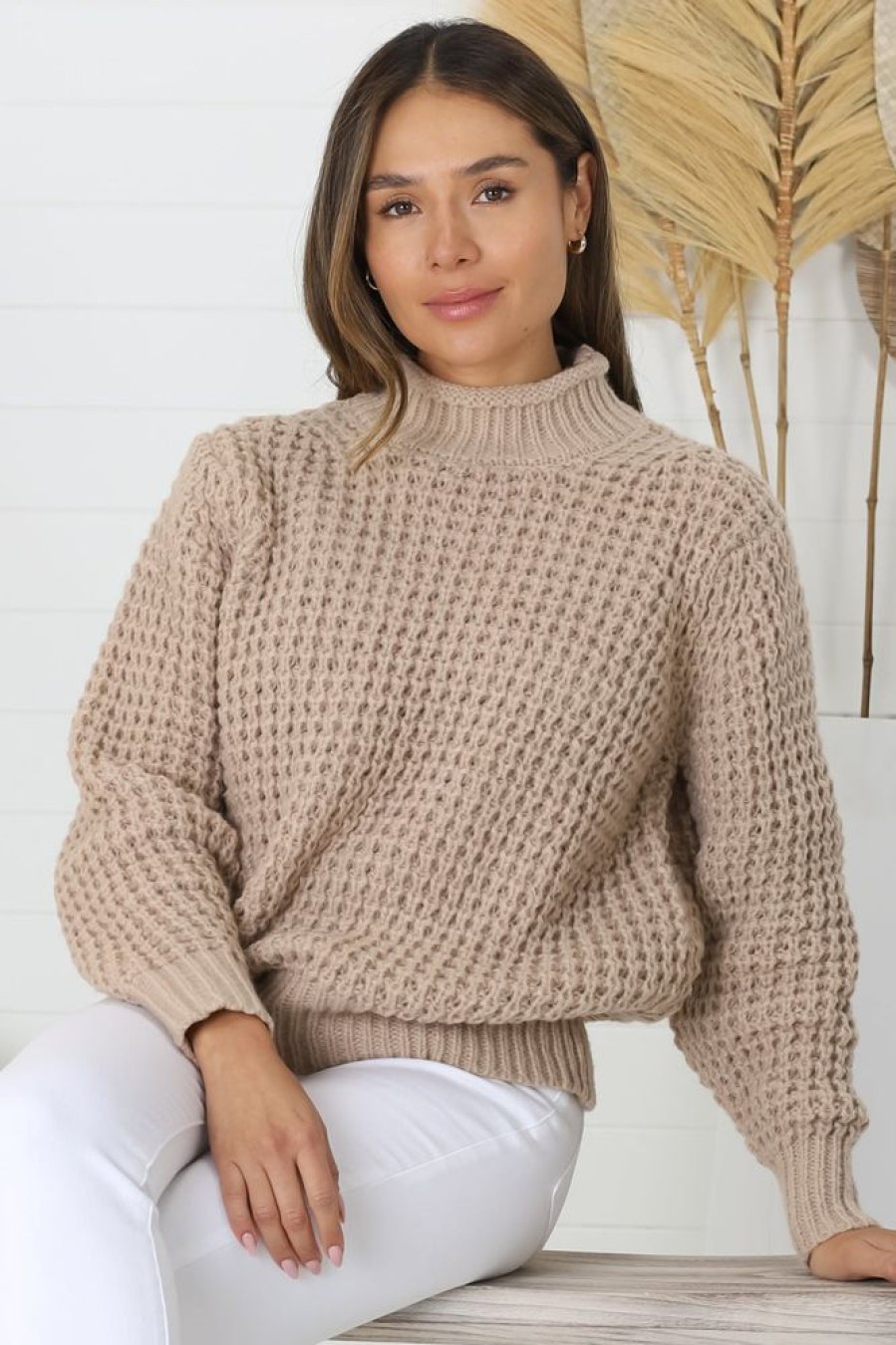 Jackets/Knitwear Salty Crush | Dexter Jumper - Beige