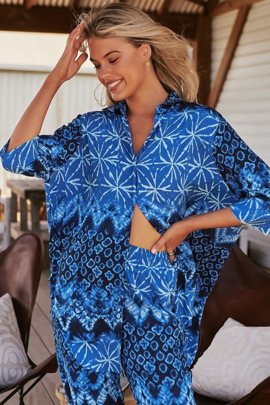 Jaase jaase | Cabana Shirt - Tranquil Tides