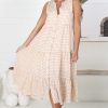Dresses Salty Crush | Acelle Midi Dress - Beige