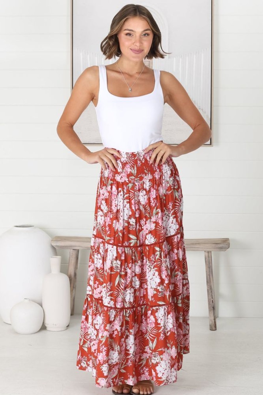 Dresses Salty Crush | Willa Maxi Skirt / Midi Dress