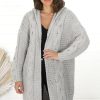Jackets/Knitwear Salty Crush | Olga Cardigan - Grey