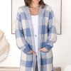 Jackets/Knitwear Salty Crush | Nowel Cardigan - Blue