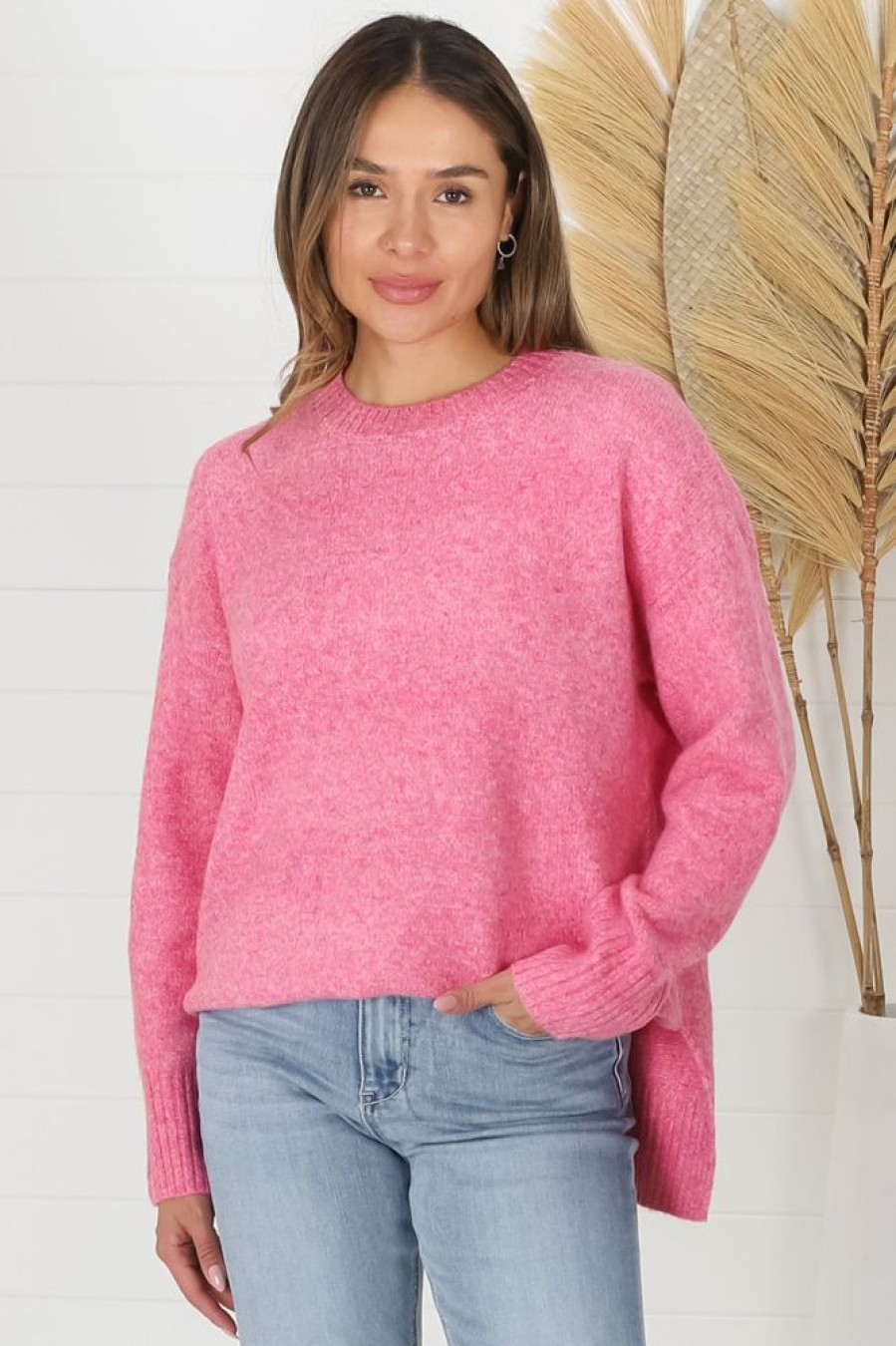 Jackets/Knitwear Salty Crush | Zollana Jumper - Pink