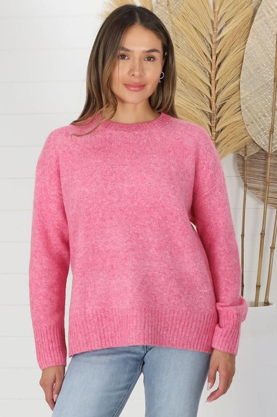 Jackets/Knitwear Salty Crush | Zollana Jumper - Pink