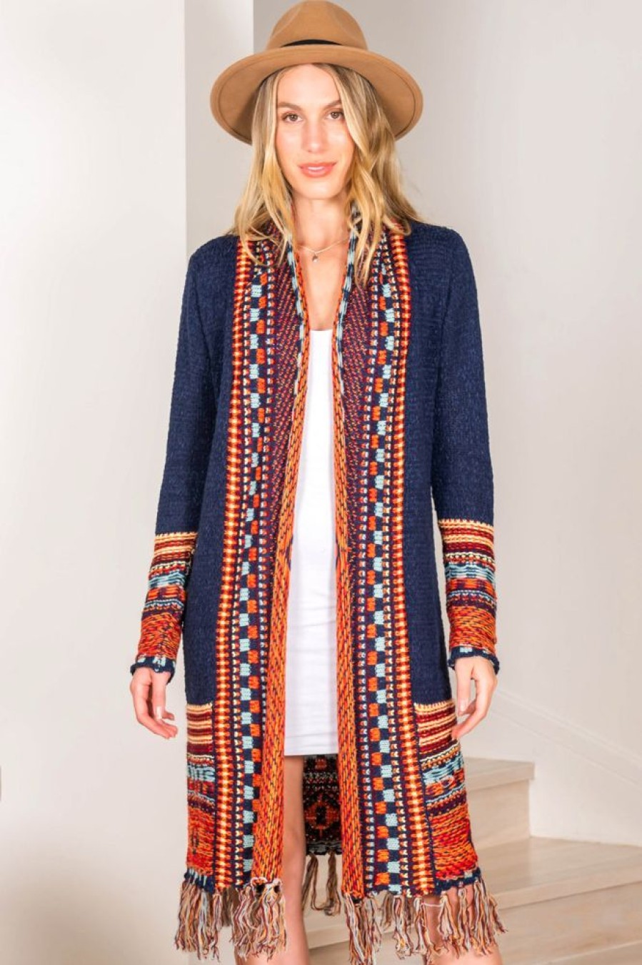 Jackets/Knitwear Salty Crush | Lily Cardigan - Navy