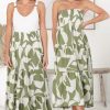 Bottoms Salty Crush | Azira Maxi Skirt/Midi Dress - Kiwi